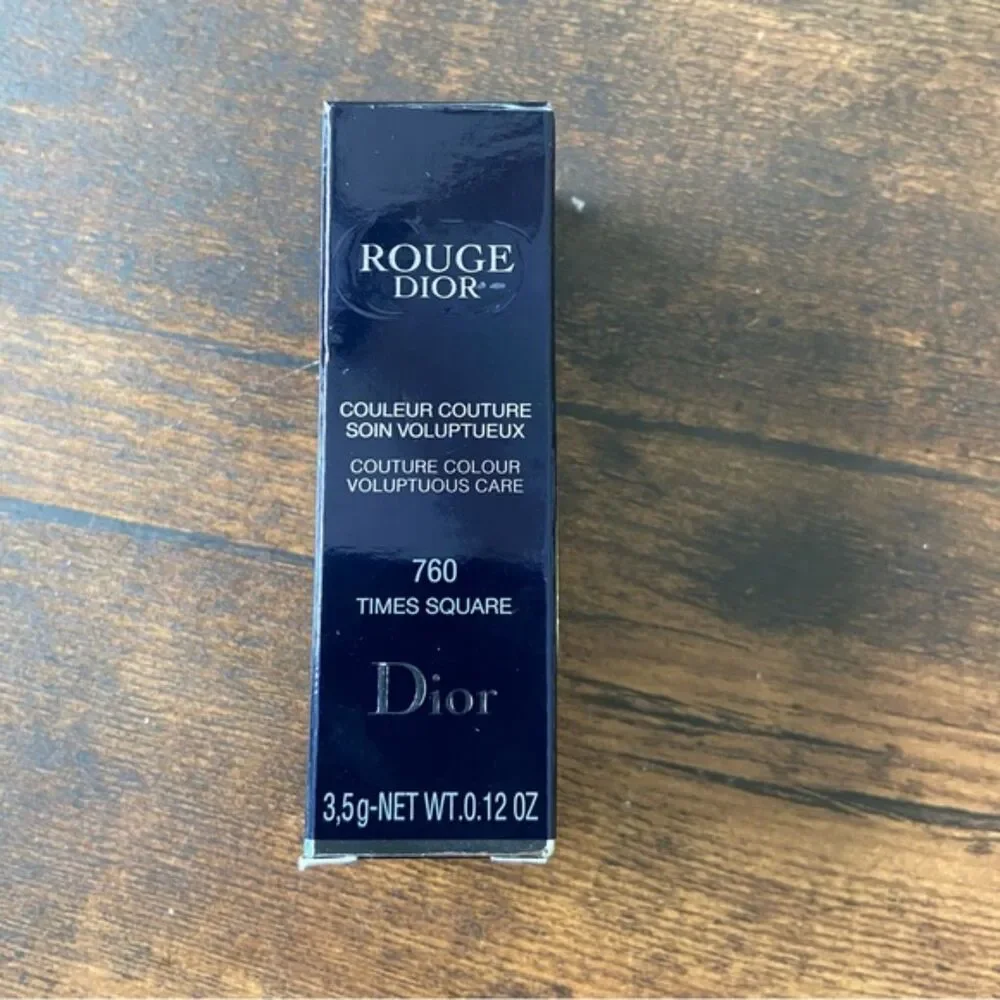 Dior Rogue Couture Color Hydrating Lipstick 760 Time Square Pink Matte NEW 3.5g